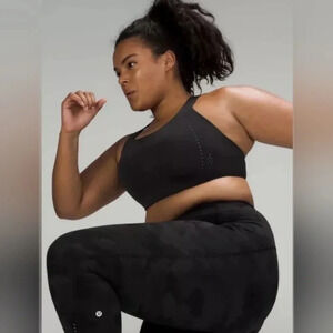 Lululemon Air Support Bra High Support C-DDD Cups Size 36DDD Black